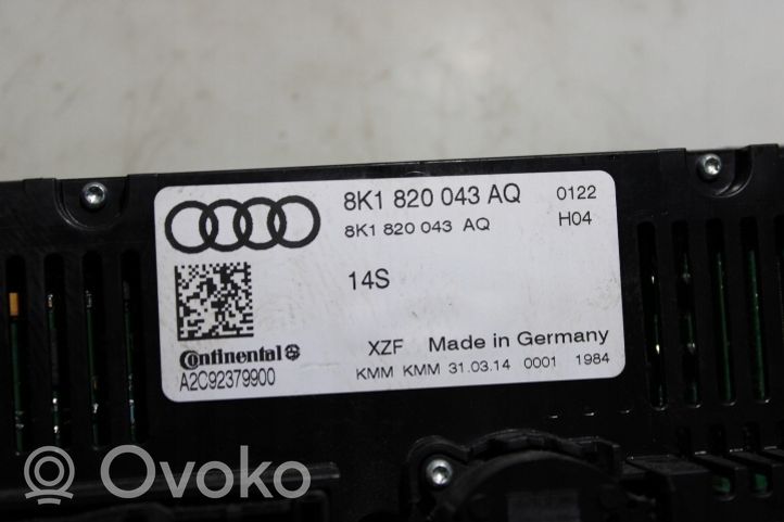 Audi S5 Salono ventiliatoriaus reguliavimo jungtukas 