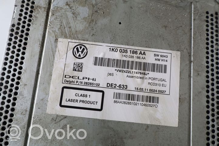Volkswagen Caddy Radion/GPS-laitteen pääyksikön kehys 