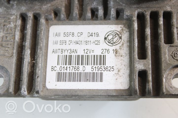 Fiat Panda III Unité de commande, module ECU de moteur 