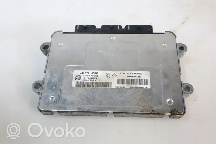 Citroen C2 Unité de commande, module ECU de moteur 