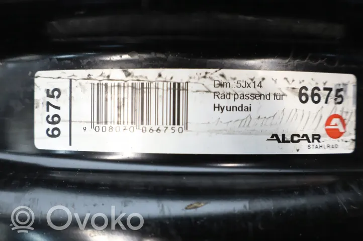 Hyundai i20 (GB IB) Cerchione in acciaio R14 