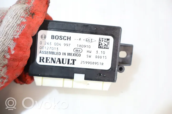 Renault Megane IV Pysäköintitutkan (PCD) ohjainlaite/moduuli 0263004997
