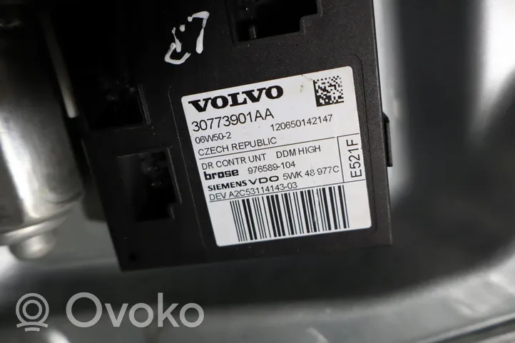 Volvo V50 Mécanisme de lève-vitre avant sans moteur 