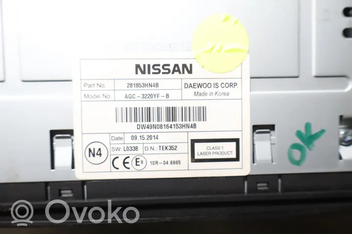 Nissan Micra Mascherina unità principale autoradio/GPS 