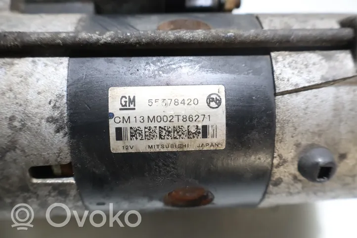 Chevrolet Cruze Starter motor M002T86271