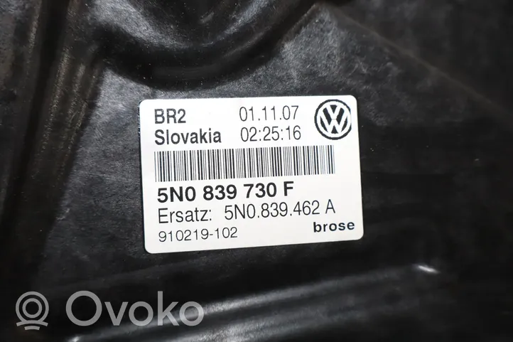 Volkswagen Tiguan Mechanizm podnoszenia szyby tylnej bez silnika 