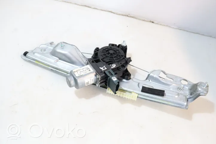 Renault Megane IV Rear window lifting mechanism without motor 