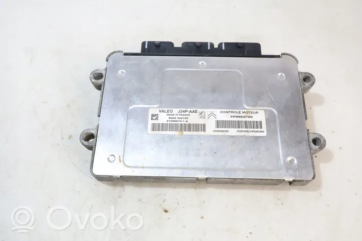 Peugeot 206+ Unité de commande, module ECU de moteur 