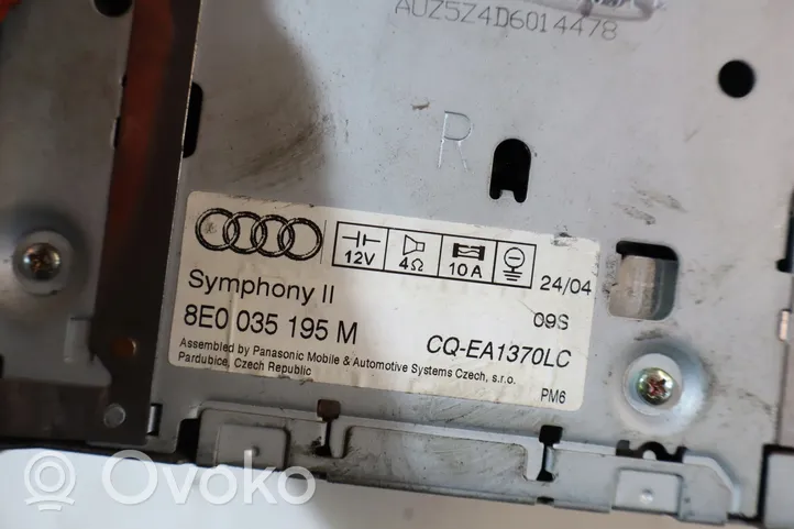 Audi A4 S4 B7 8E 8H Mascherina unità principale autoradio/GPS 