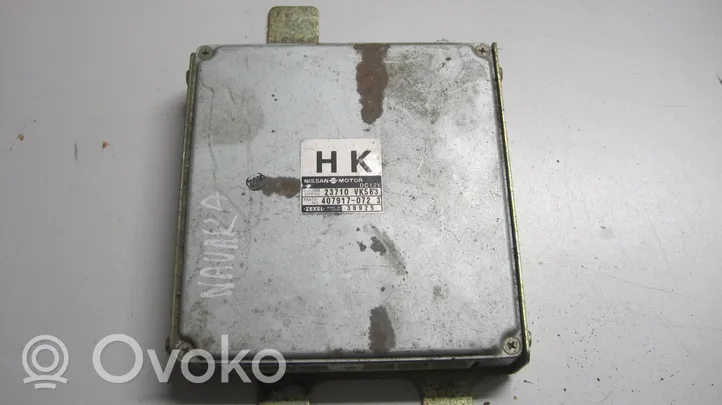 Nissan Navara D22 Calculateur moteur ECU 407917072