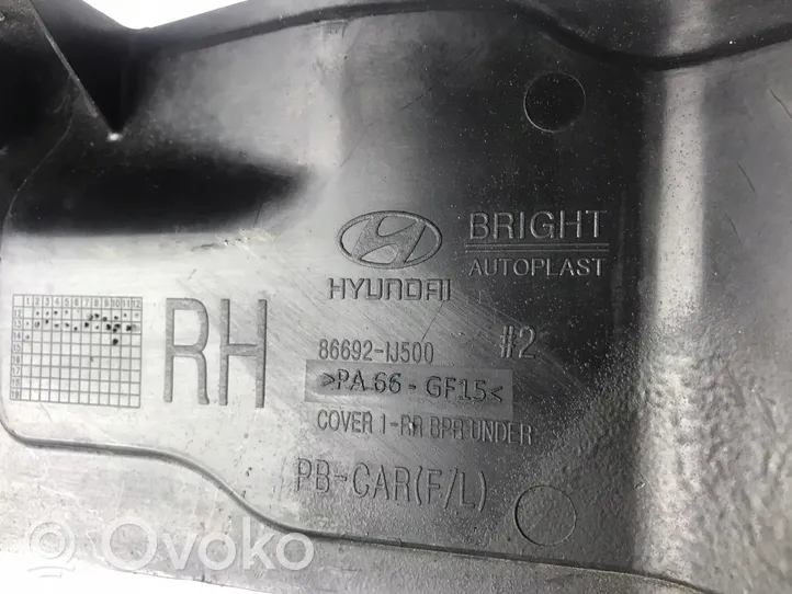 Hyundai i20 (PB PBT) Osłona pod zderzak przedni / Absorber 86692IJ500