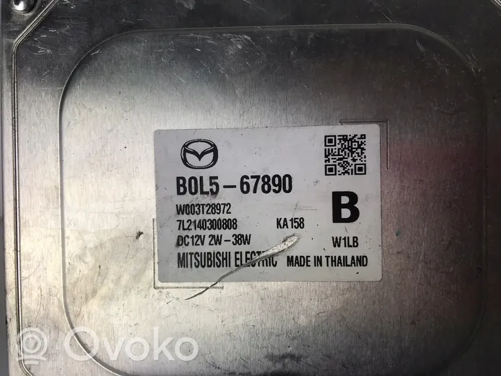 Mazda 3 Moduł sterujący statecznikiem LED B0L567890