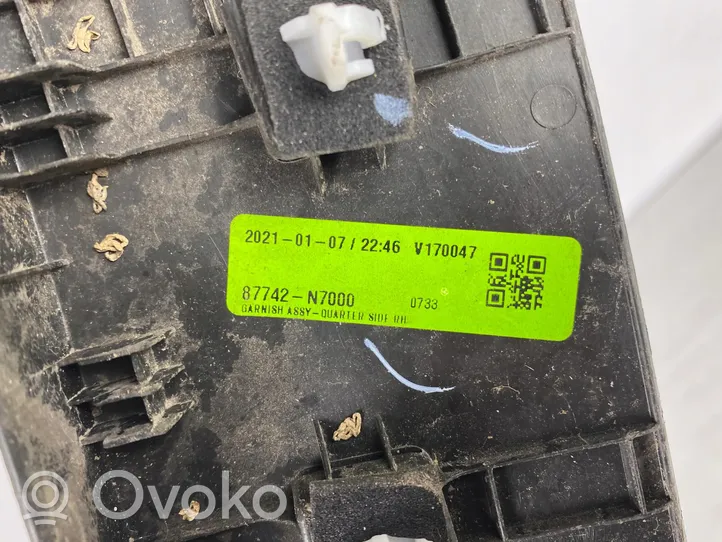 Hyundai Tucson IV NX4 Listwa błotnika tylnego 87744-N7000