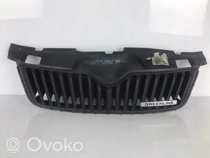 Skoda Fabia Mk2 (5J) Atrapa chłodnicy / Grill 5J0853668D