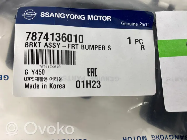 SsangYong Rexton Priekšpusē bampera turētājs 7874136010