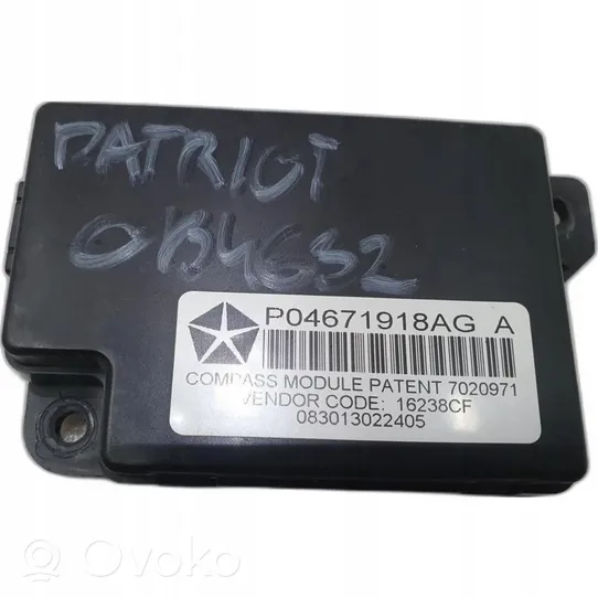 Jeep Patriot Centralina/modulo navigatore GPS P04671918AG