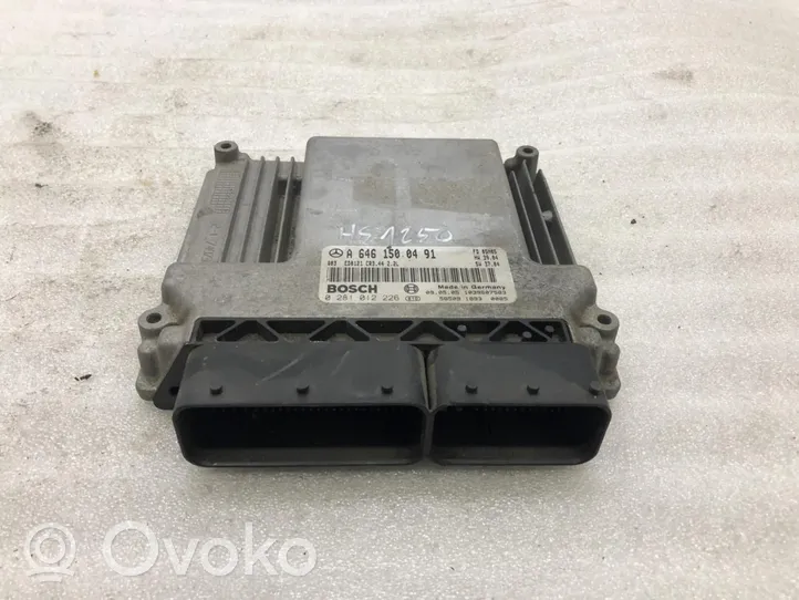 Mercedes-Benz E W211 Centralina/modulo motore ECU A6461500491