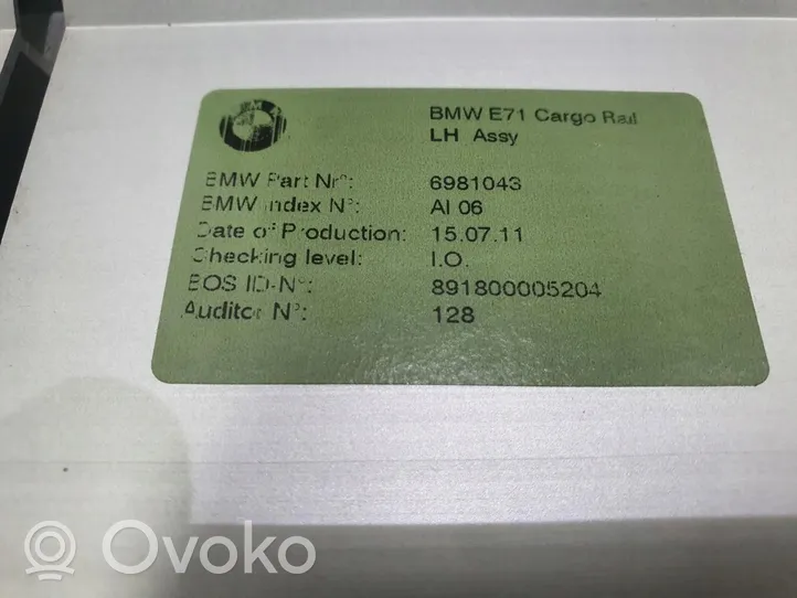 BMW X6 E71 Osłona środkowa słupka / C 6981043