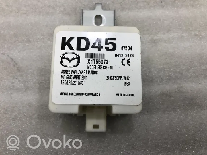 Mazda 6 Moduł / Sterownik anteny KD45675D4