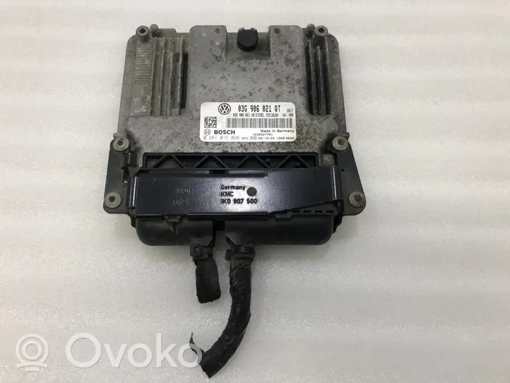 Skoda Superb B6 (3T) Komputer / Sterownik ECU silnika 03G906021QT