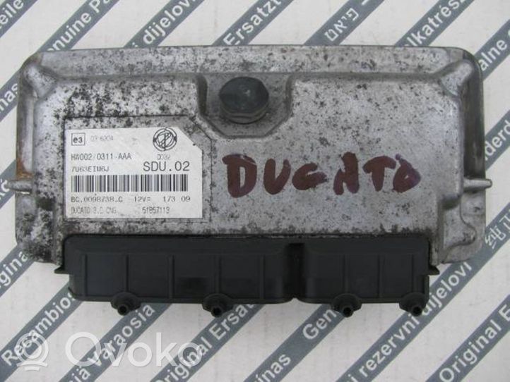 Fiat Ducato Moduł / Sterownik gazu LPG 51857113