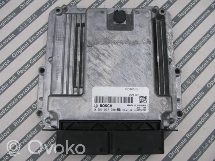 Fiat 500X Centralina/modulo motore ECU 46346613