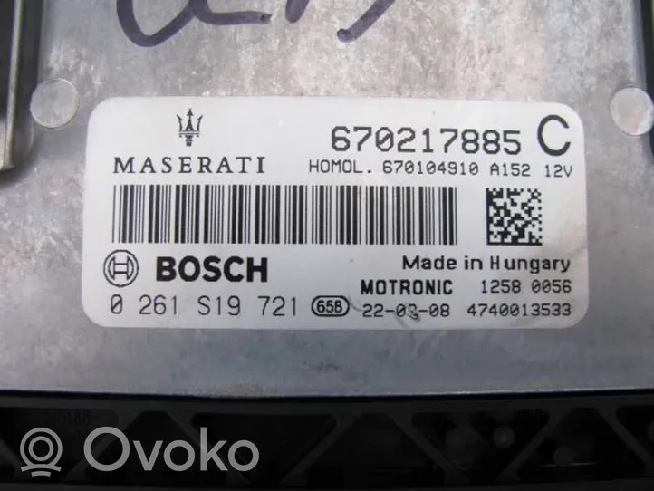 Maserati Levante Motorsteuergerät ECU 670217885