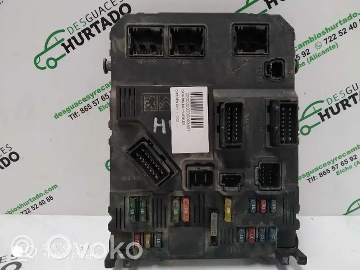 Citroen C3 Module de fusibles 9649811480