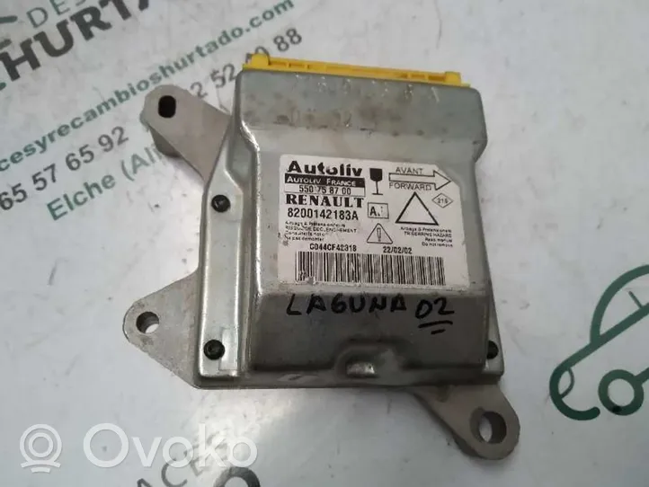 Renault Laguna II Gaisa spilvenu vadības bloks 8200142183A