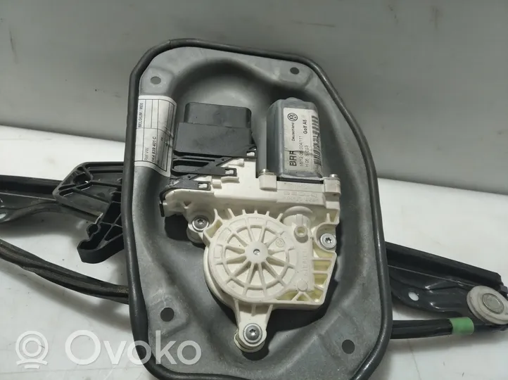 Volkswagen Golf V Elektryczny podnośnik szyby drzwi tylnych 1K4839461A