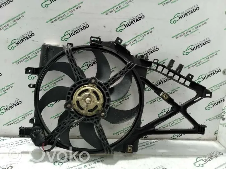 Opel Corsa C Ventilatore di raffreddamento elettrico del radiatore 24466780