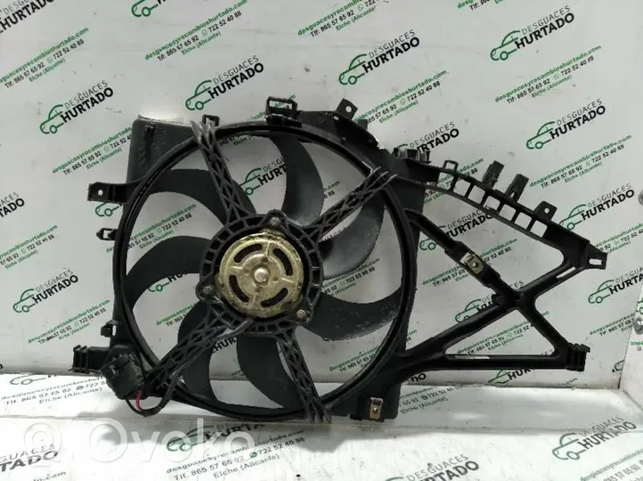 Opel Corsa C Ventilatore di raffreddamento elettrico del radiatore 24466780