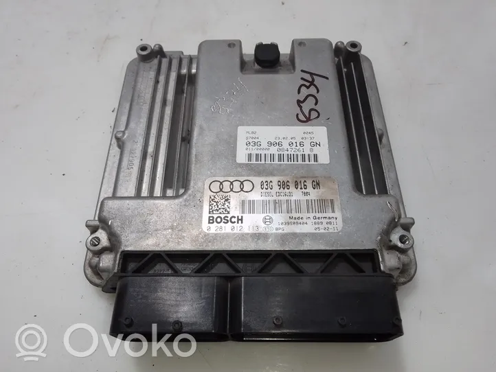 Audi A4 S4 B7 8E 8H Calculateur moteur ECU 03G906016GN