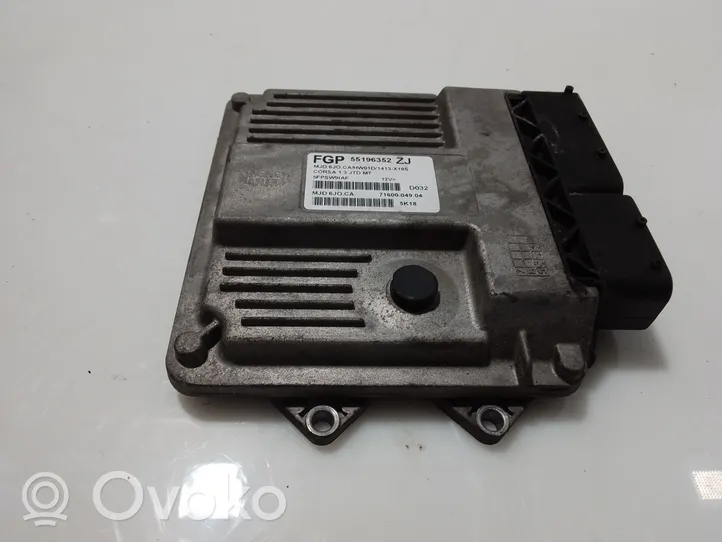 Opel Corsa C Sterownik / Moduł ECU 55196352ZJ