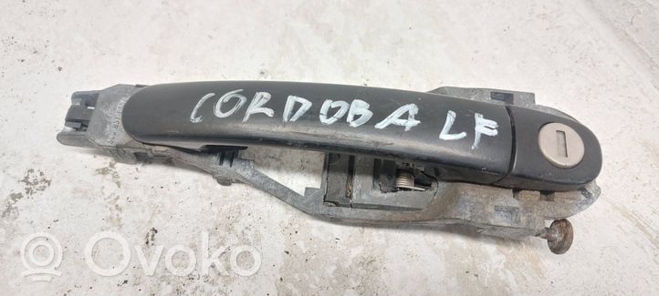 Seat Cordoba (6L) Klamka zewnętrzna drzwi 3B0837885