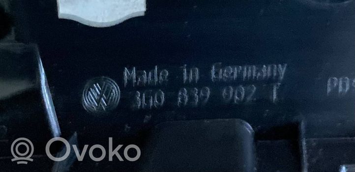 Volkswagen PASSAT B8 Galinių durų stiklo rėmas 3G0839902T