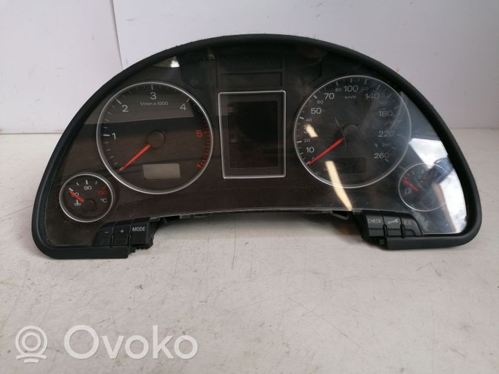 Audi A4 S4 B7 8E 8H Compteur de vitesse tableau de bord 8E0920931D