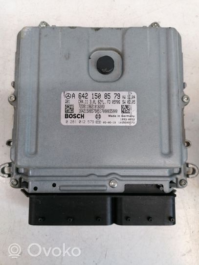 Mercedes-Benz C W203 Kit centralina motore ECU e serratura A6421508579