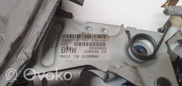 BMW 5 E60 E61 Handbrake/parking brake lever assembly 6767536