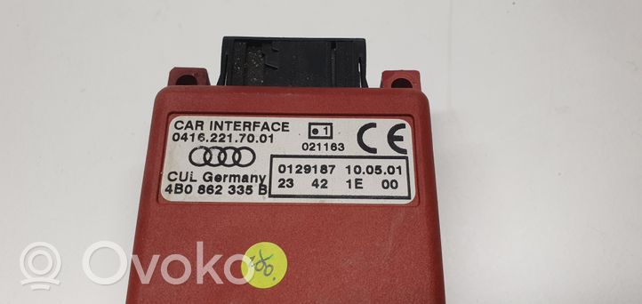 Audi A6 S6 C5 4B Puhelimen käyttöyksikkö/-moduuli 4B0862335B
