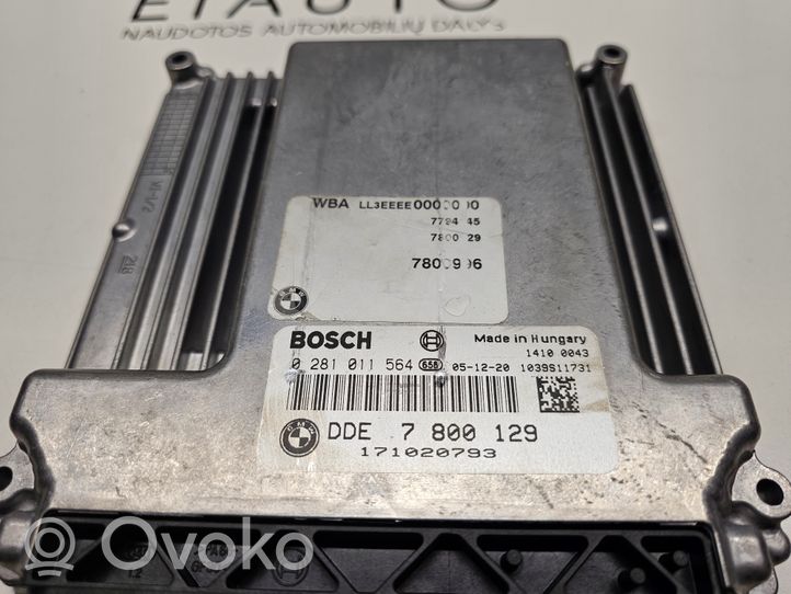 BMW X3 E83 Calculateur moteur ECU 7800129