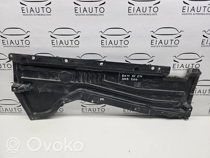 BMW X5 E70 Copertura/vassoio sottoscocca anteriore 7158403