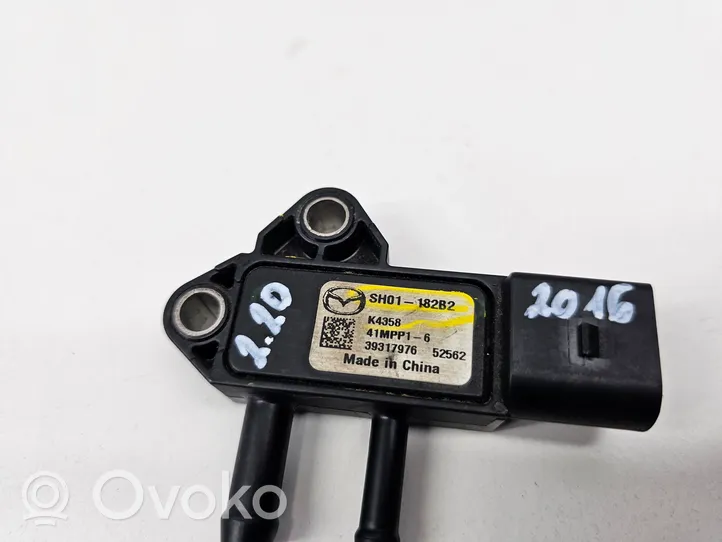 Mazda 6 Sensore di pressione dei gas di scarico SH01182B2