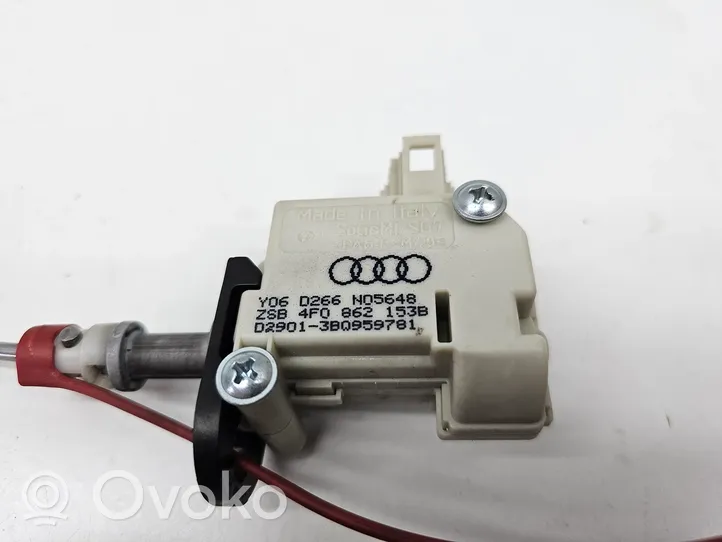 Audi A6 S6 C6 4F Polttoainetankin korkin lukon moottori 4F0862153B