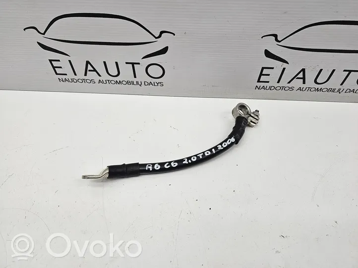 Audi A6 S6 C6 4F Cable negativo de tierra (batería) 4F0971235