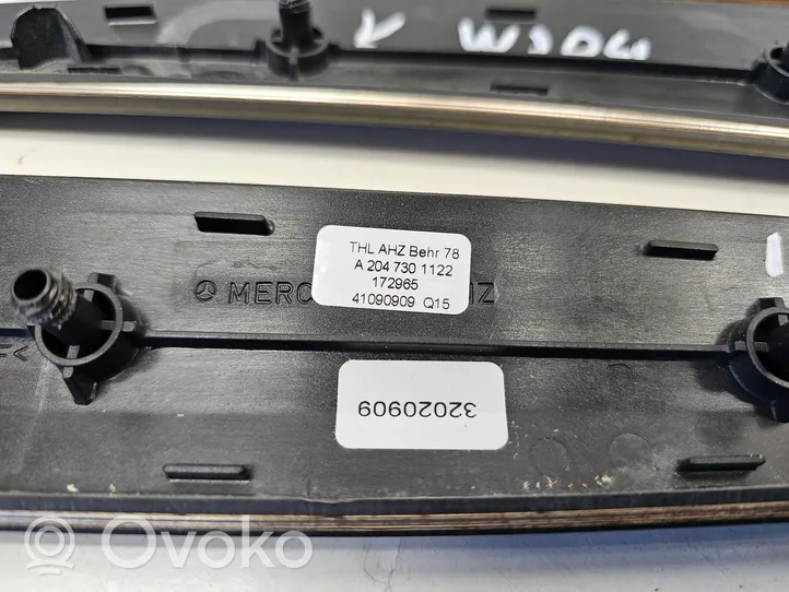 Mercedes-Benz C W204 Zestaw ozdobnych elementów wyposażenia wnętrz A2046800179