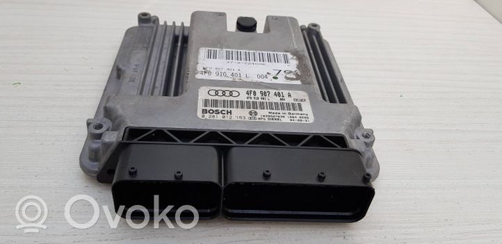 Audi A6 S6 C6 4F Variklio valdymo blokas 4F0907401A