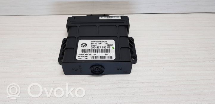 Audi Q7 4L Unidad de control/módulo de la caja de cambios 09D927750FS