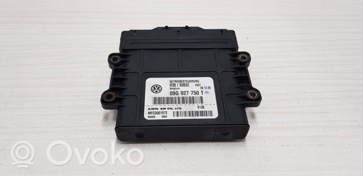 Volkswagen PASSAT B6 Module de contrôle de boîte de vitesses ECU 09G927750T