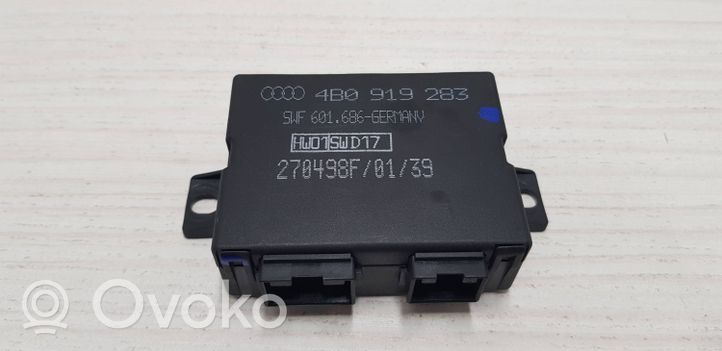 Audi A8 S8 D2 4D Unité de commande, module PDC aide au stationnement 4B0919283